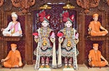 Bhagwan Swaminarayan, Aksharbrahman Gunatitanand Swami and Shri Guru Parampara